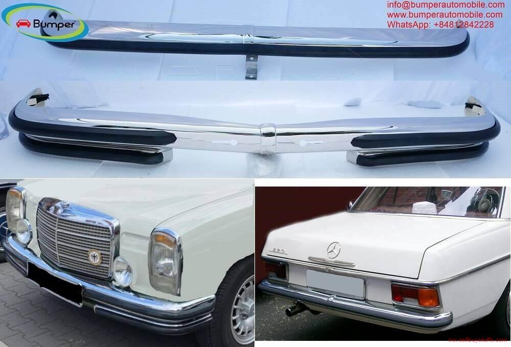 second hand/new: Mercedes W114 W115 Sedan Series 2 (1968-1976) bumpers with front lower
