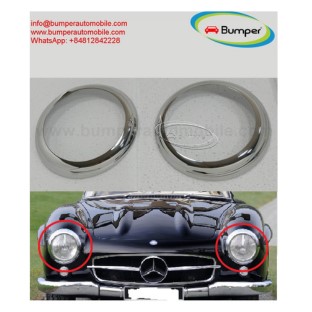 second hand/new: Mercedes Benz Headlight Ring for 190SL/300SL gullwing 