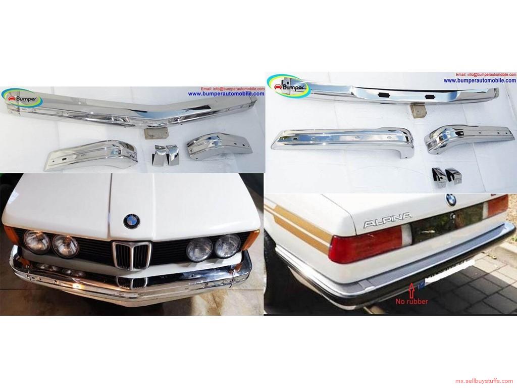 second hand/new: BMW E21 bumper (1975 - 1983) by stainless steel 