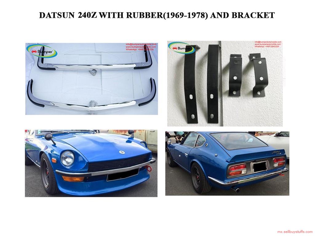 second hand/new: Datsun 240Z bumper with rubber and bracket (1969-1978)