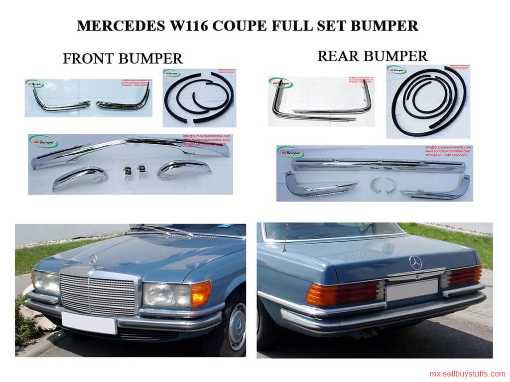 second hand/new: Mercedes W116 coupe bumpers EURO style (1972-1980)