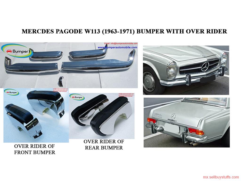 second hand/new: Mercedes Pagode W113 for 230SL 250SL 280SL (1963 -1971) bumpers