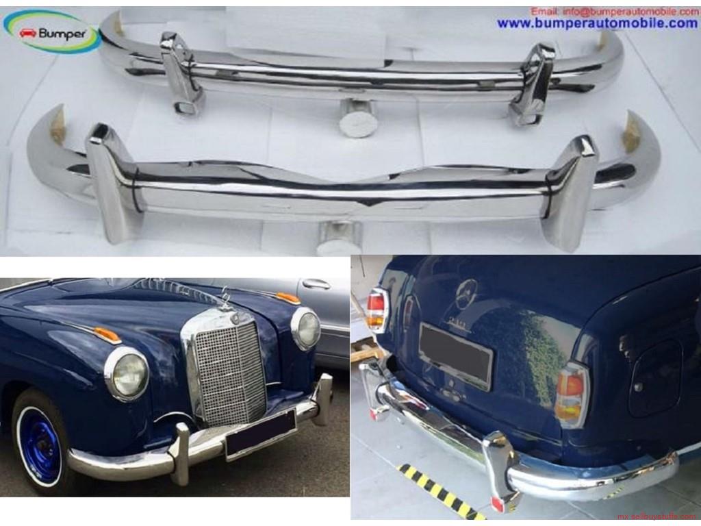 second hand/new: Mercedes Ponton 6cylinder Saloon bumpers W105 W180 W128 (1954-1959)