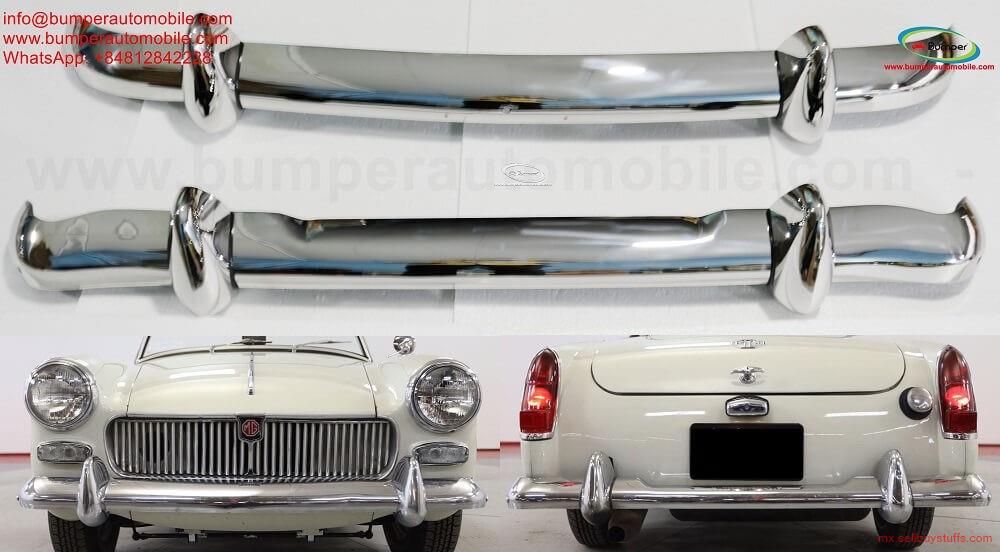 second hand/new: MG Midget bumpers 1961–1966 Mark I II Polished Like Chrome